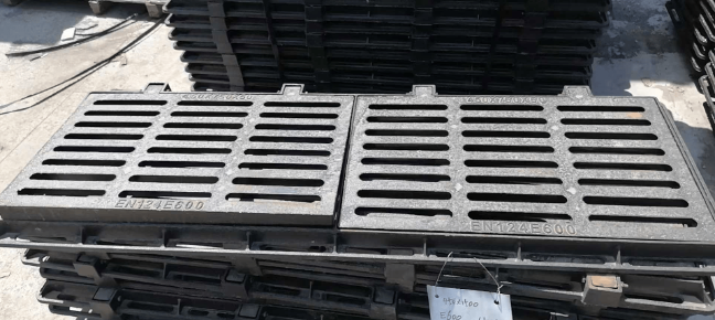 磁县球墨铸铁连体双篦展示