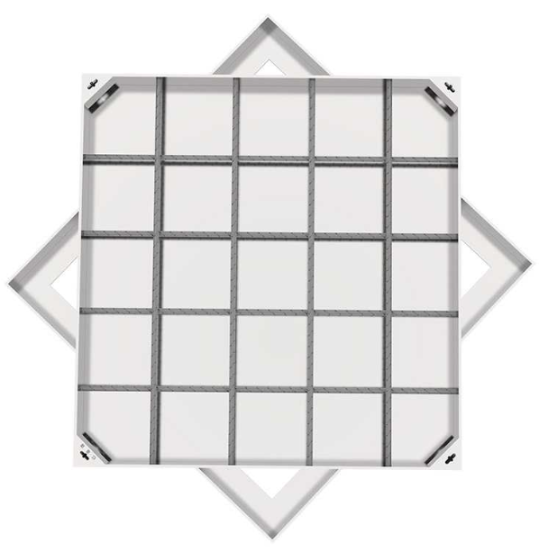 磁县不锈钢方井展示